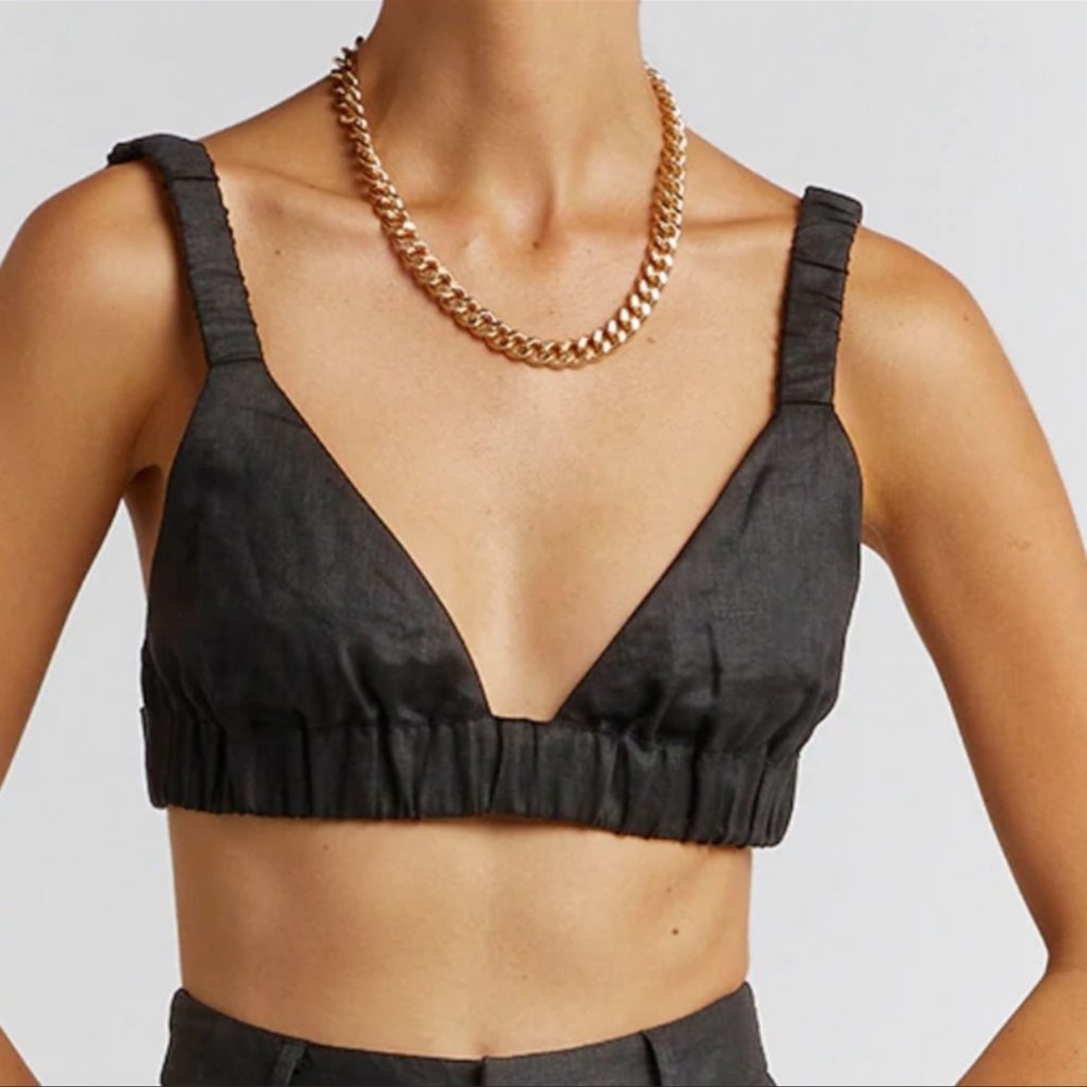 DISSH crop top and short set